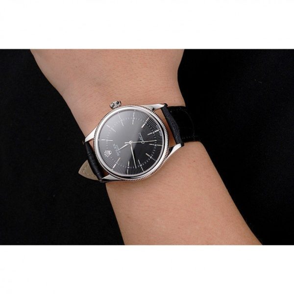 Rolex Cellini Superclone Replica 38mm Black Dial Luxury Watch for Men - Image 10