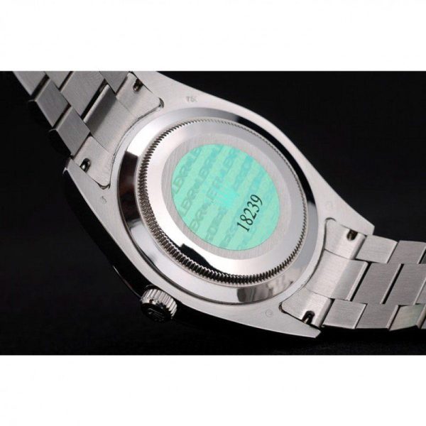 Superclone Rolex Day-Date 40mm Silver Dial Luxury Replica Watch - High Quality Timepiece - Image 8