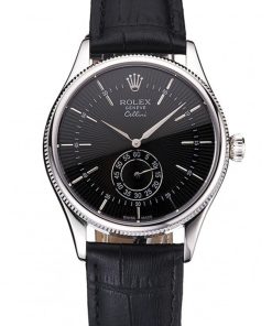 Rolex Cellini Superclone Replica 38mm Black Dial Luxury Automatic Men's Watch