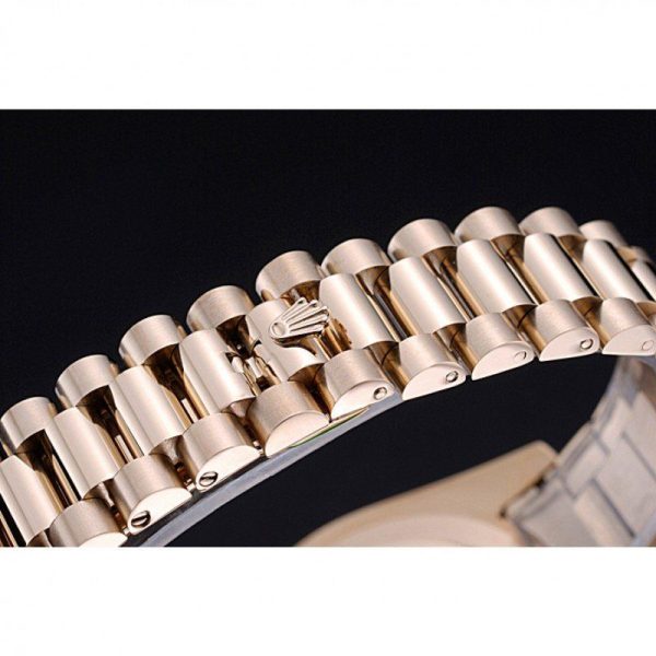Rolex Day-Date Replica 40mm White Dial Luxury Timepiece High Quality Watches - Image 6