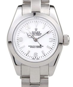 Rolex Explorer Replica 26mm White Dial 98088 Luxury Women's Watch