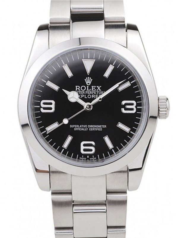 Rolex Explorer Replica 36mm Black Dial Luxury Watch High Quality 98087