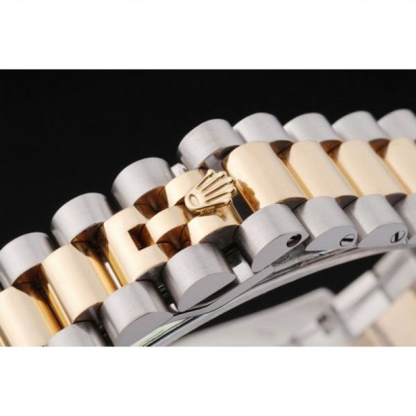 Rolex Superclone Datejust Replica 36mm Gold Dial Luxury Watch - High Quality Timepiece - Image 3