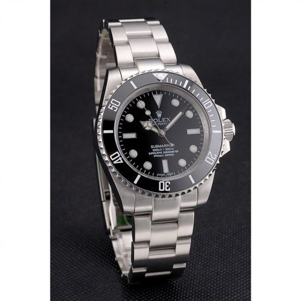 Rolex Submariner Superclone Replica 114060 40mm Black Dial Luxury Watch - High Quality Timepiece - Image 3