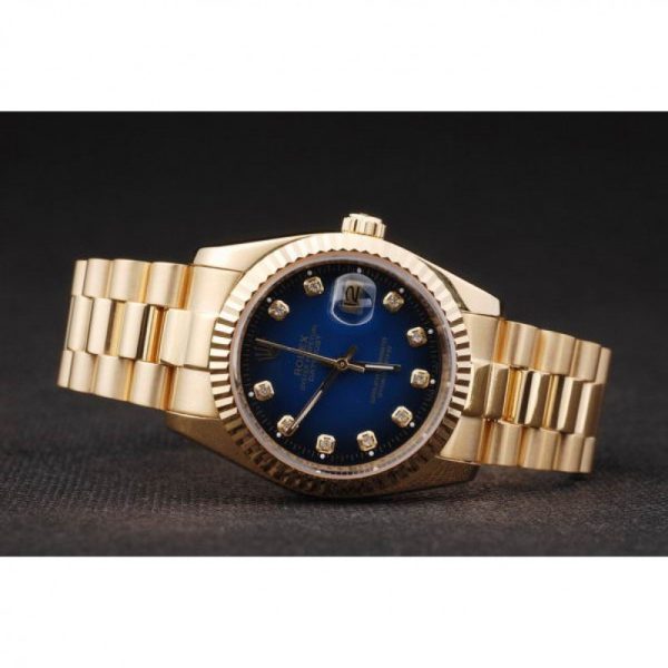 Rolex Datejust Superclone Replica 36mm Blue Dial Luxury Men's Watch - Image 8