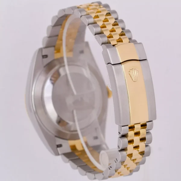 Rolex Superclone Datejust 41mm Rhodium Dial 126333 ??Wimbledon?? Fluted Jubilee Replica - High Quality Luxury Watch - Image 5