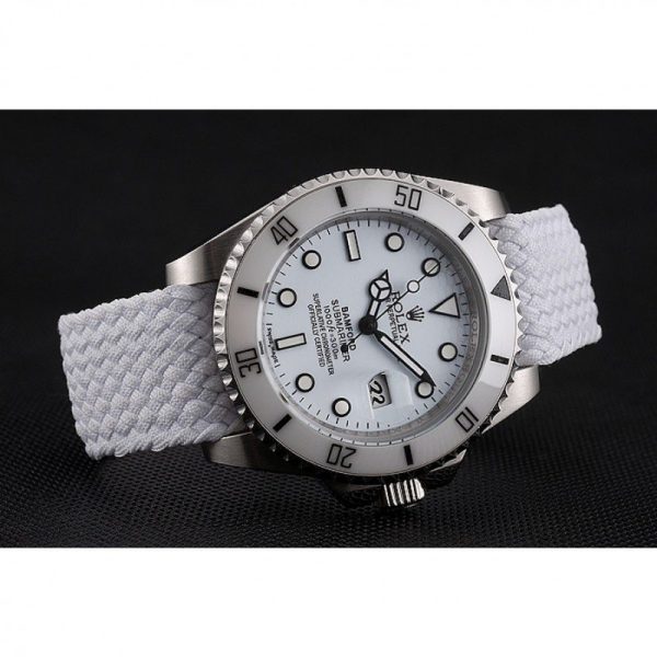 Rolex Submariner Replica 41mm White Dial Luxury Timepiece High Quality 1453867 - Image 3