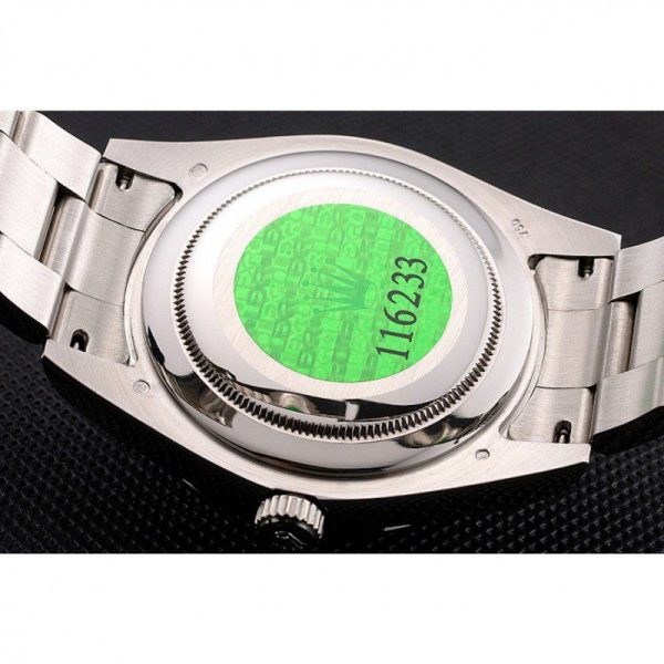 Rolex Oyster Perpetual Replica Date 41mm Purple Dial Luxury Watch - Image 8