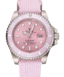 Rolex Submariner Replica 41mm Pink Dial Luxury Watch - High Quality Timepiece for Discerning Buyers