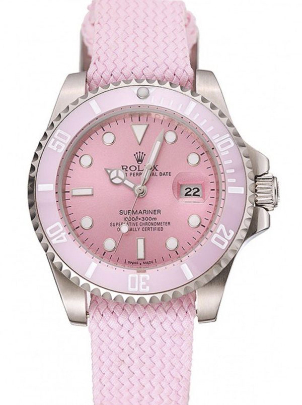 Rolex Submariner Replica 41mm Pink Dial Luxury Watch - High Quality Timepiece for Discerning Buyers