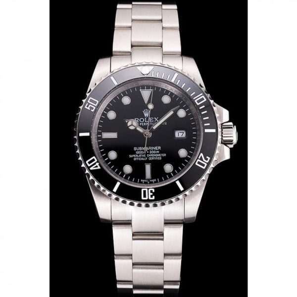 Rolex Submariner Superclone Replica PR16233P 41mm Black Dial High Quality Luxury Men's Watch - Image 2