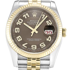 Rolex Datejust Replica 36mm Bronze Dial 116233 Luxury Automatic Men's Watch