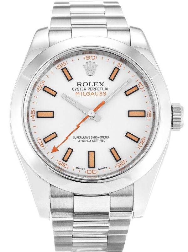 Rolex Milgauss Replica 40mm White Dial 116400 - High Quality Luxury Watch