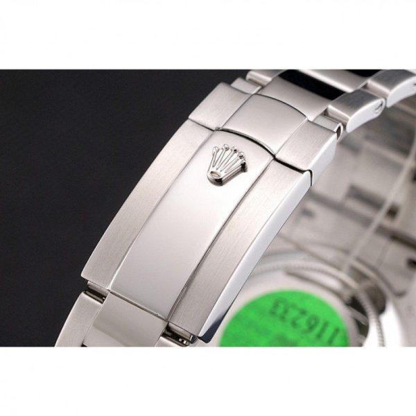 Rolex Oyster Perpetual Replica Date 41mm Purple Dial Luxury Watch - Image 6