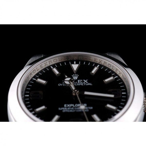 Rolex Explorer Superclone Replica 39mm Black Dial Luxury Watch for Men - Image 6