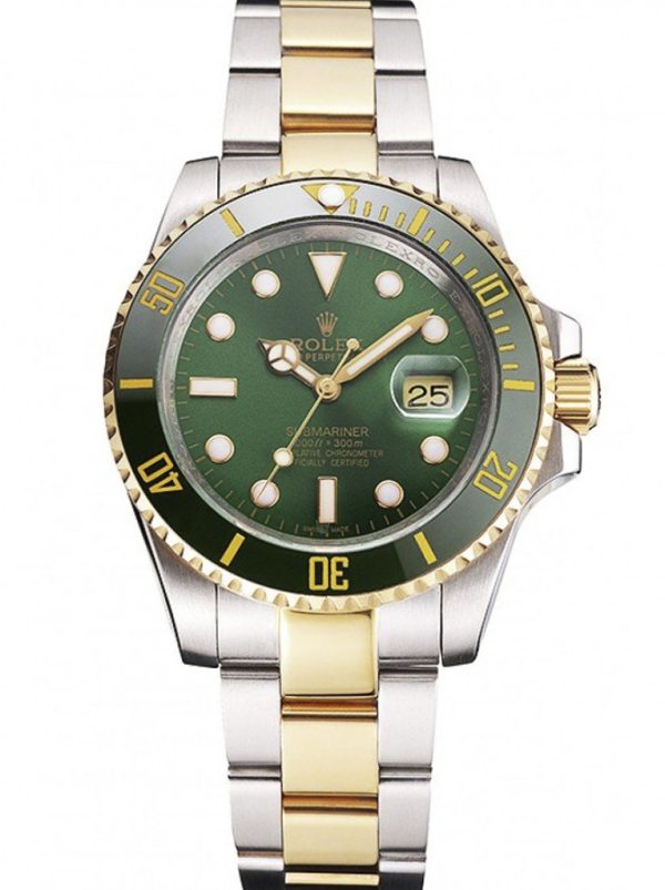 Rolex Submariner Superclone Replica Green Dial PR16233GRG 41mm Luxury Men's Watch