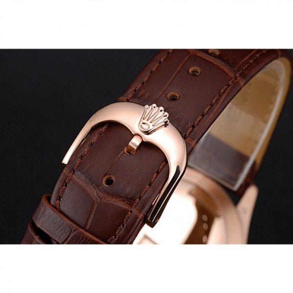 Rolex Cellini 38mm White Dial Replica Luxury Watch - High Quality Timepiece - Image 6
