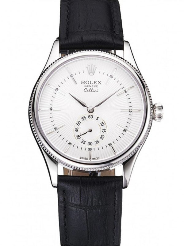Superclone Rolex Cellini 38mm White Dial Replica - Luxury Automatic Men's Watch