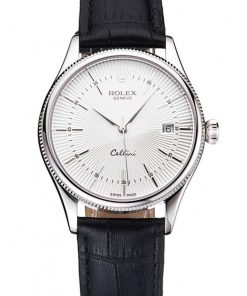 Rolex Cellini 38mm White Dial Superclone Replica Luxury Watch - High Quality Men's Timepiece