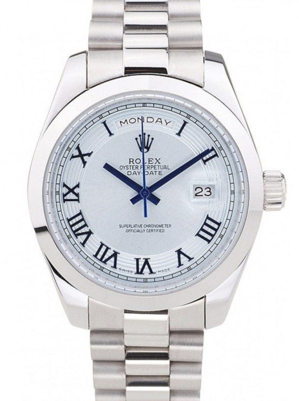 Rolex Day-Date 40mm White Dial High-Quality Replica Luxury Watch RL197