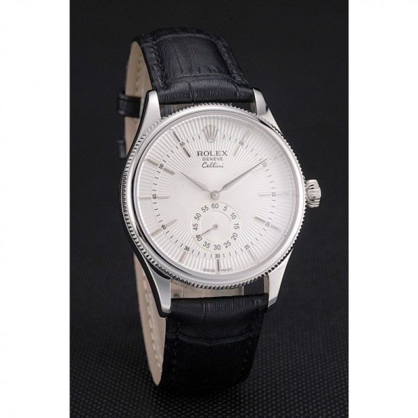 Superclone Rolex Cellini 38mm White Dial Replica - Luxury Automatic Men's Watch - Image 3