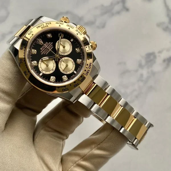 Rolex Daytona Replica Superclone Black Diamond Dial 126503 Luxury High-Quality Timepiece - Image 5