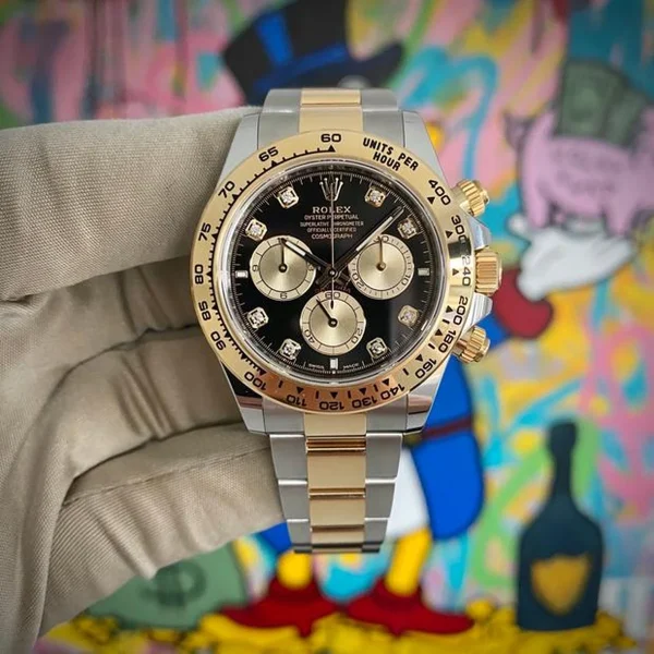 Rolex Daytona Replica Superclone Black Diamond Dial 126503 Luxury High-Quality Timepiece - Image 3