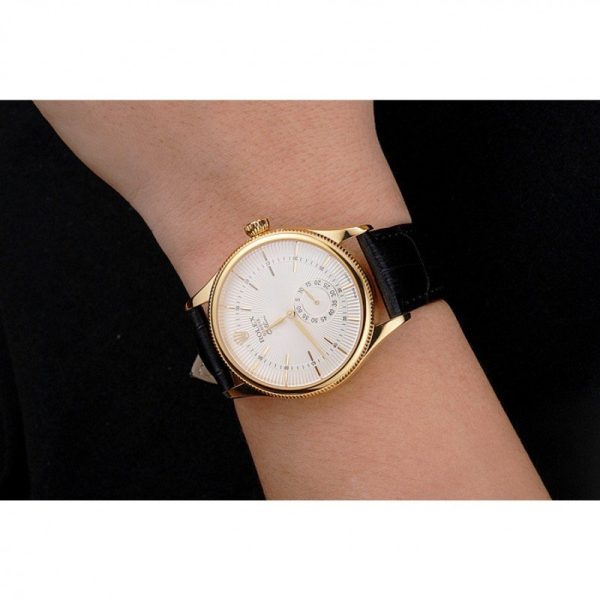 Rolex Cellini Superclone Replica 38mm White Dial High Quality Luxury Watch - Image 10