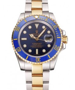 Rolex Submariner Superclone Replica 41mm Blue Dial Luxury Watch - High Quality Timepiece