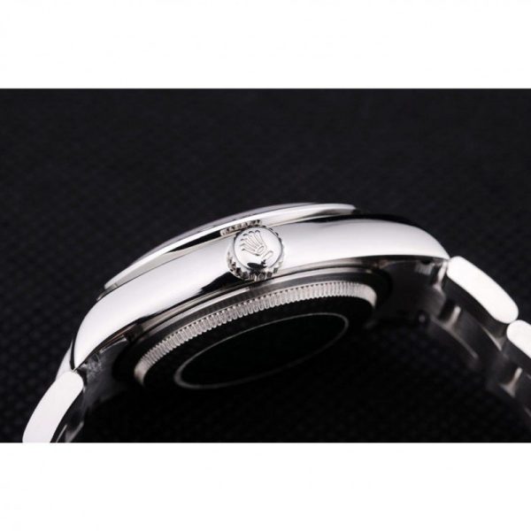 Rolex Datejust Replica 36mm Silver Dial Luxury Automatic Men's Watch - Image 9