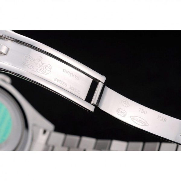 Superclone Rolex Day-Date 40mm Silver Dial Luxury Replica Watch - High Quality Timepiece - Image 7
