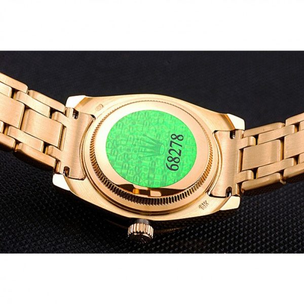 Rolex Datejust 33mm Diamond Dial Replica | Luxury Women's Watch | High Quality Automatic - Image 8