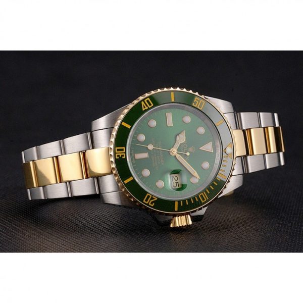 Rolex Submariner Superclone Replica Green Dial PR16233GRG 41mm Luxury Men's Watch - Image 4