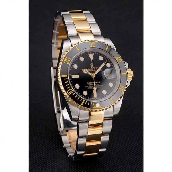 Superclone Rolex Submariner Replica PR16233BG 41mm Black Dial Luxury Automatic Men's Watch - Image 3