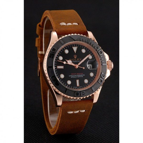 Rolex Yacht-Master Replica 41mm Black Dial Luxury Watch for Men - Image 2