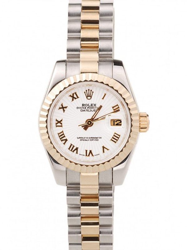 Superclone Rolex Datejust Replica 26mm White Dial High-Quality Luxury Watch