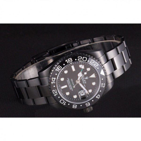 Rolex GMT-Master II Replica 41mm Black Dial Luxury Watch - High Quality Timepiece - Image 4