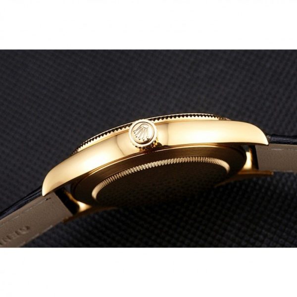 Superclone Rolex Cellini Replica 38mm Black Dial Luxury Watch for Men - Image 9