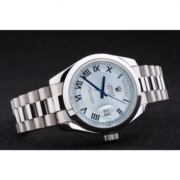 Rolex Day-Date 40mm White Dial High-Quality Replica Luxury Watch RL197 - Image 5