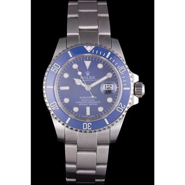 Superclone Rolex Submariner Luxury Replica SRL50 40mm Blue Dial High Quality Watch - Image 2