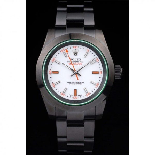 Rolex Milgauss Replica High Quality 40mm White Dial Men??s Watch - Image 2