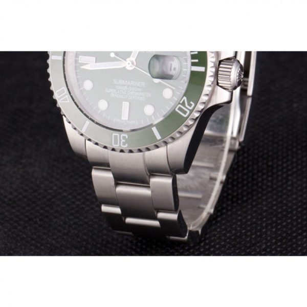 Superclone Rolex Submariner Replica Green Dial 40mm Luxury Men's Watch - Image 7