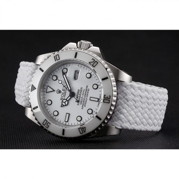 Rolex Submariner Replica 41mm White Dial Luxury Timepiece High Quality 1453867 - Image 4