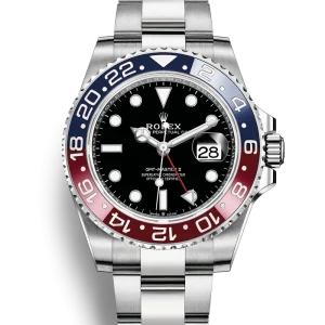 Rolex GMT-Master II Replica 40mm 126710BLRO ??Pepsi?? Oyster Luxury Watch for Men