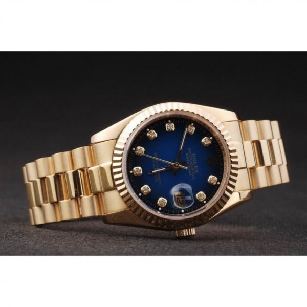 Rolex Datejust Superclone Replica 36mm Blue Dial Luxury Men's Watch - Image 7
