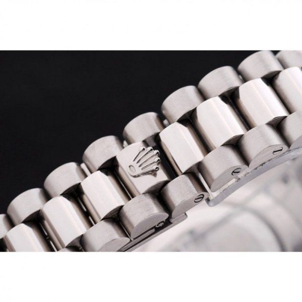 Rolex Day-Date 40mm White Dial High-Quality Replica Luxury Watch RL197 - Image 7