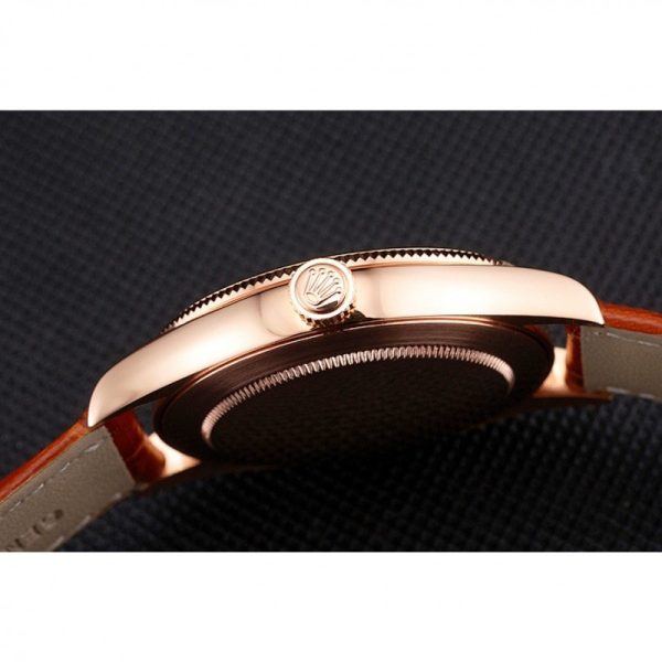 Rolex Cellini Superclone Replica 38mm Black Dial Luxury Watch - Image 9