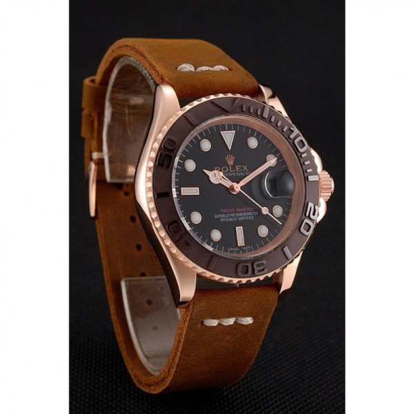 Rolex Yacht-Master Replica 41mm Black Dial Luxury Watch - High Quality Timepiece - Image 2