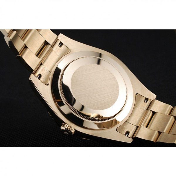 Rolex Sky-Dweller Replica 41mm Gold Dial 80243 Luxury Men's Watch - Image 6
