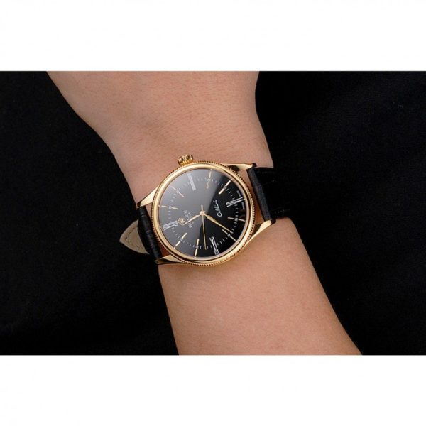Rolex Cellini Superclone Replica 38mm Black Dial Luxury Watch for Men - Image 10